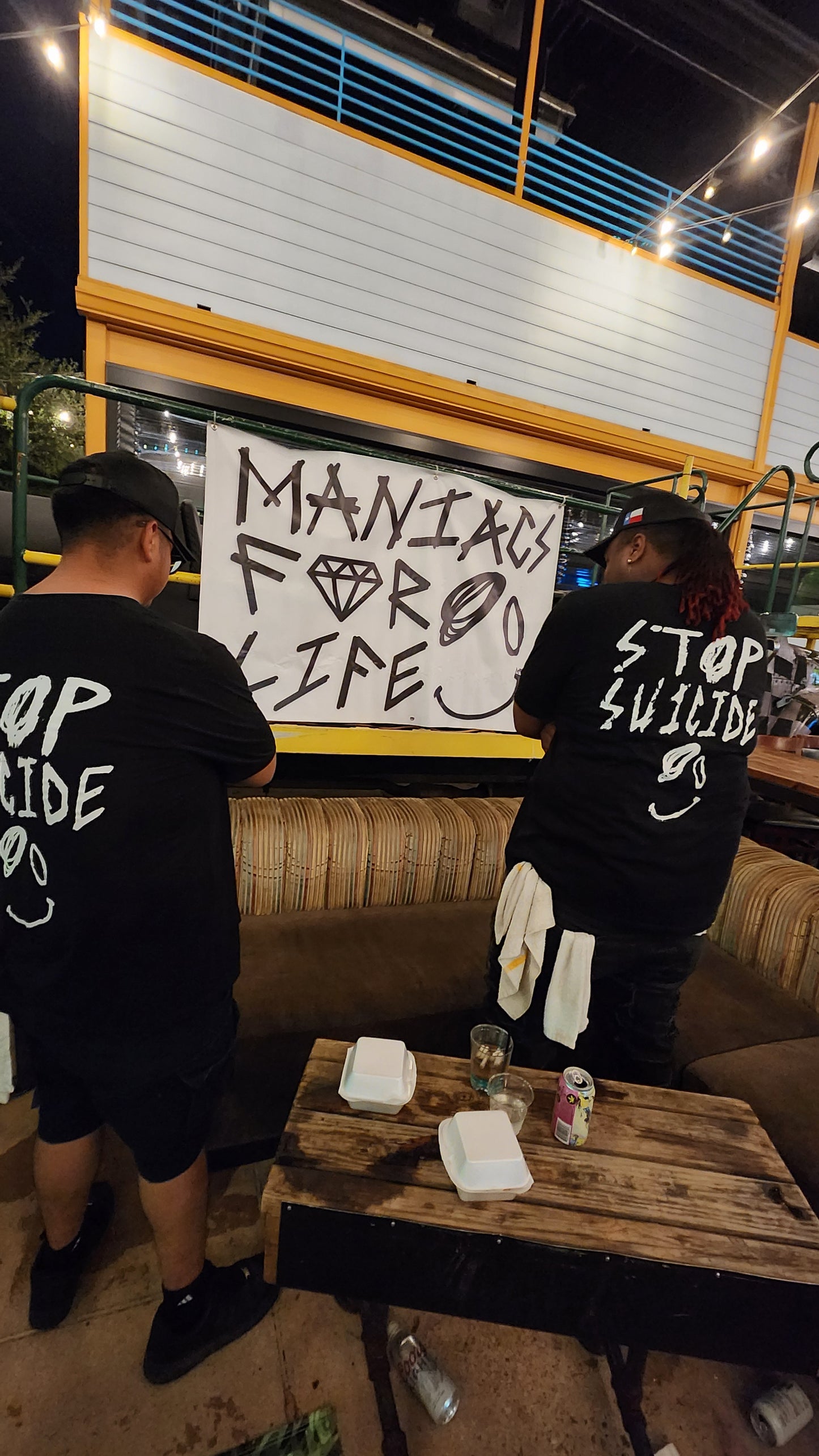 STOP SUICIDE SMILE T-SHIRT