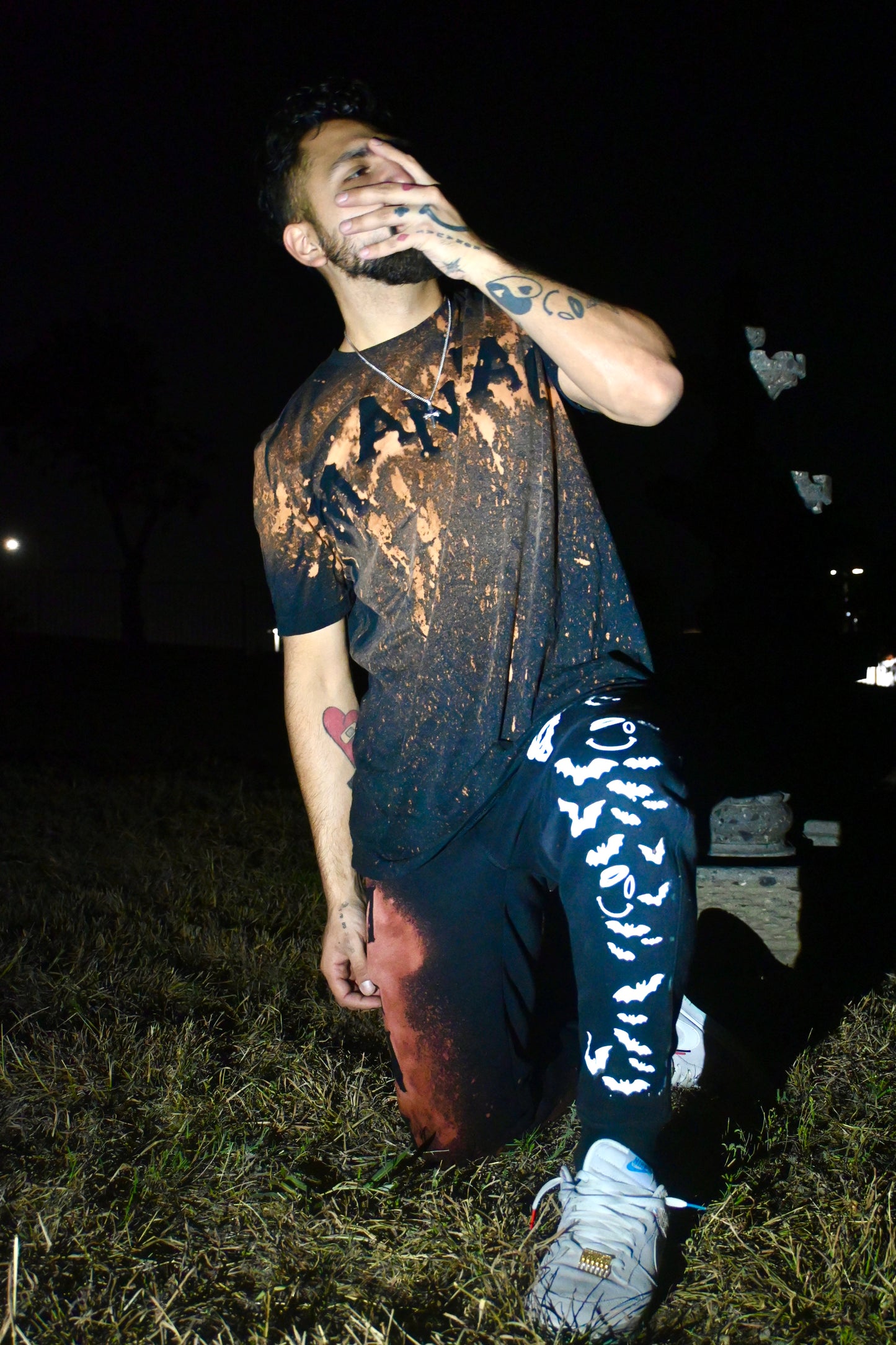 MANIAC ACID WASH T-SHIRT