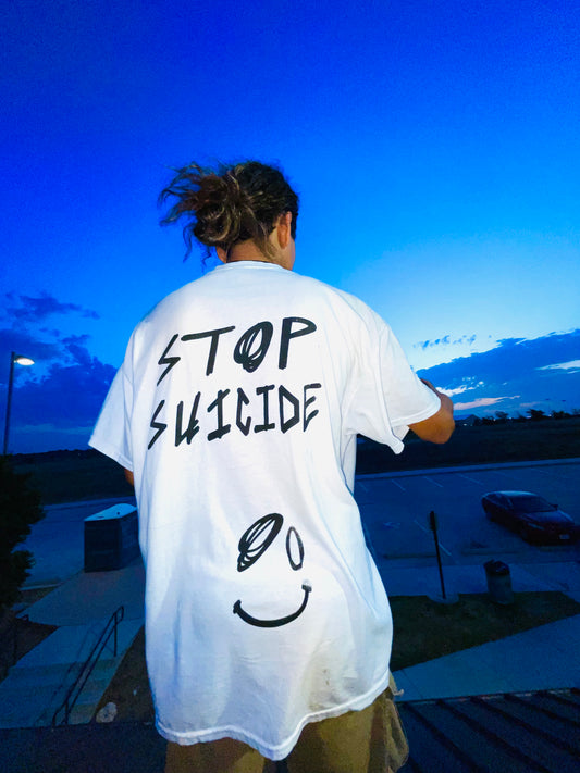 SMILE STOP SUICIDE TEE-SHIRT (Copy)