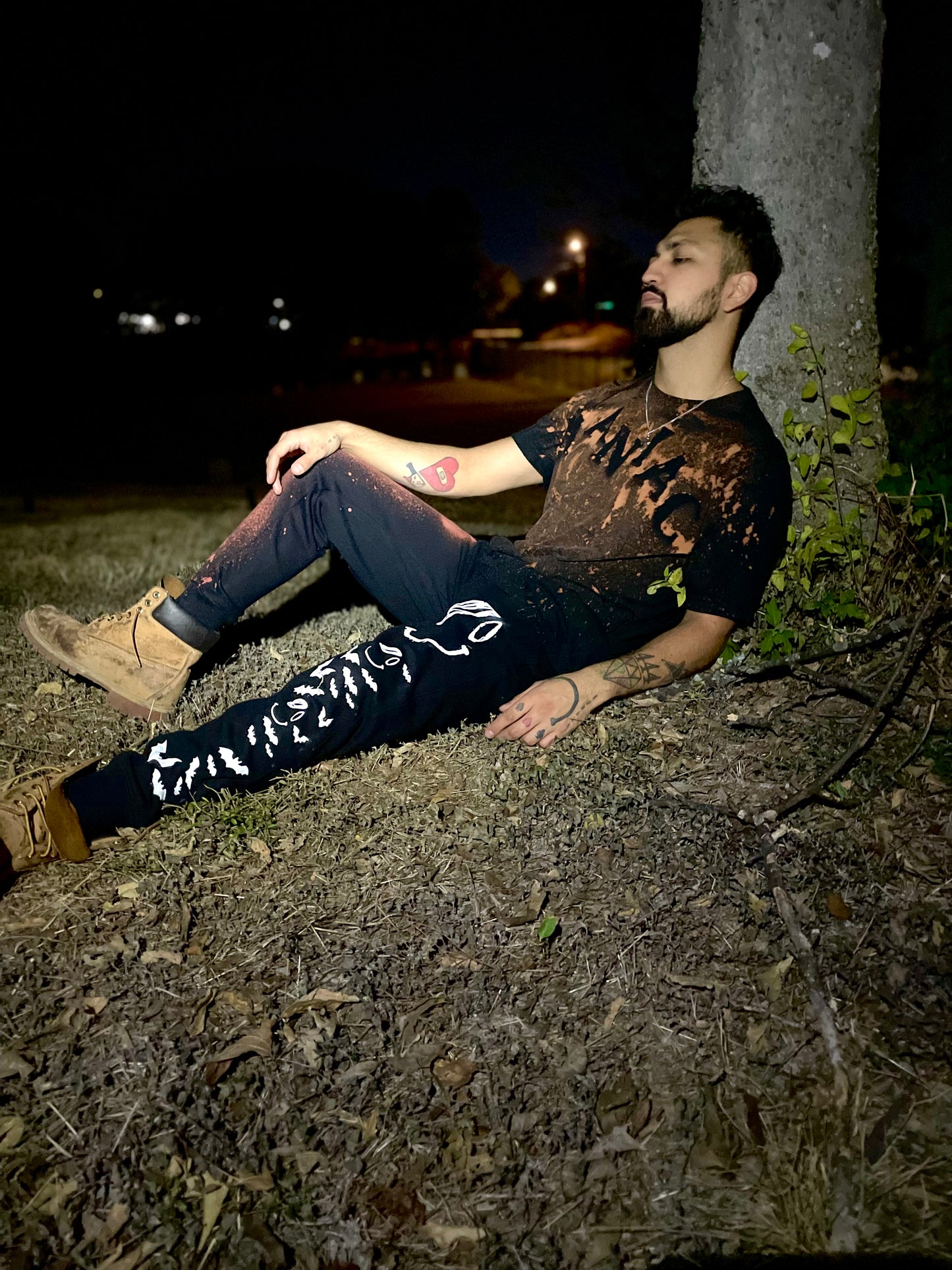 MANIAC ACID WASH T-SHIRT