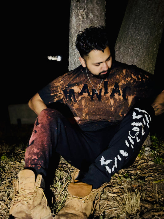 MANIAC ACID WASH T-SHIRT